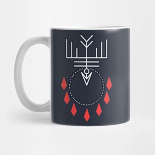 Digital illustration of the Holy Spirit symbol Mug